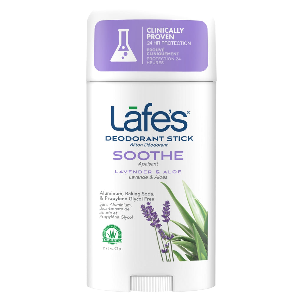 Lafe's Deodorant Stick - Soothe (Lavender + Aloe Vera)