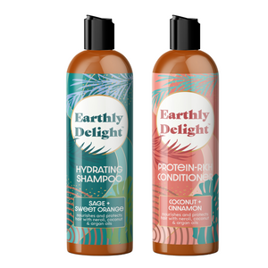 Lafe’s Earthly Delight Hydrating Shampoo & Protein Rich Conditioner Set