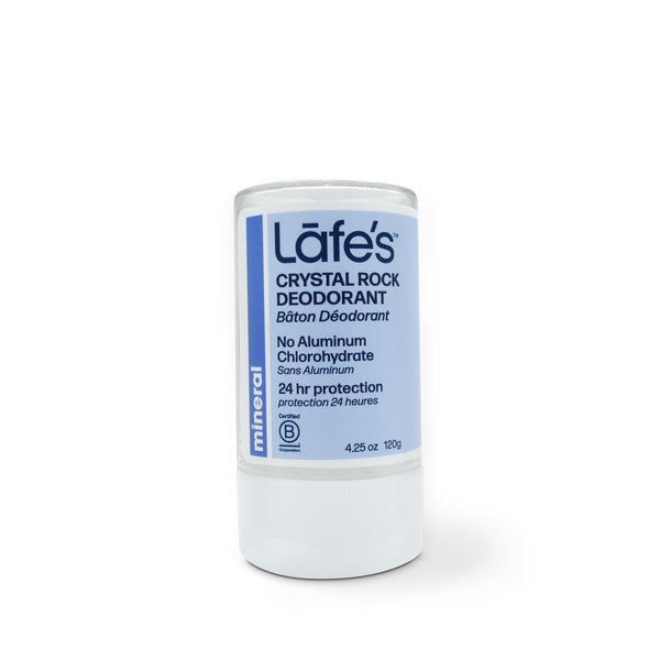 Lafe's Crystal Rock Salt Aluminum Free Deodorant