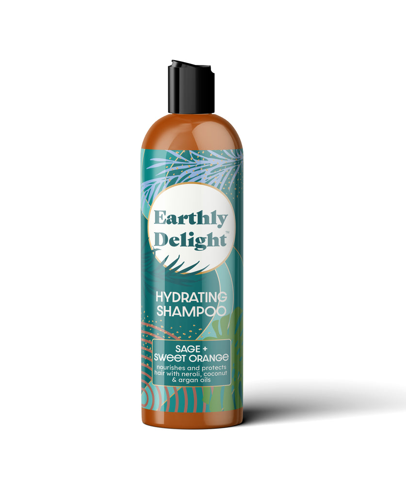
            
                Load image into Gallery viewer, Earthly Delight Hydrating Shampoo - Sage &amp;amp; Sweet Orange
            
        