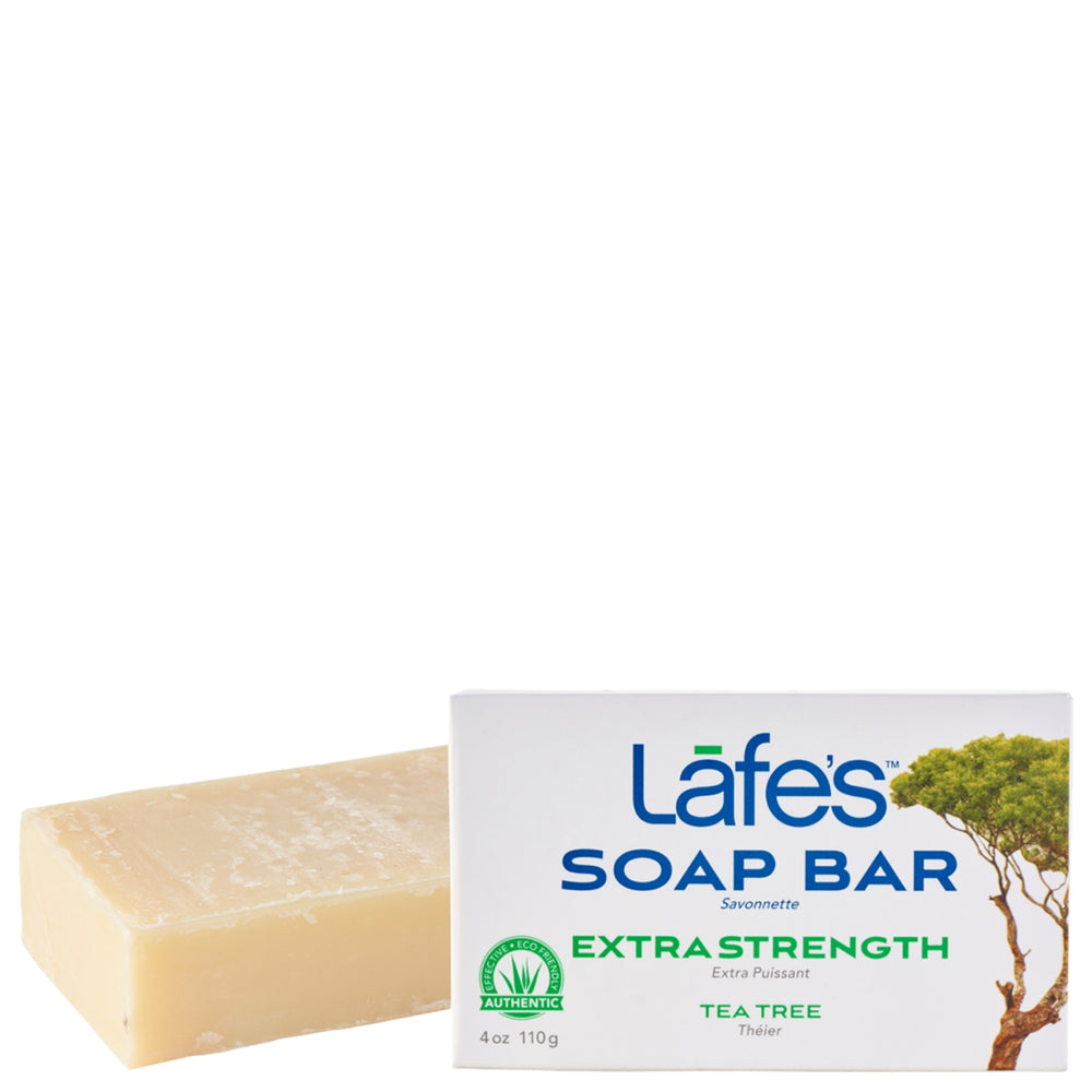 Lafe’s Handcrafted Cold Pressed Bar Soap - Extra Strength (Tea Tree)