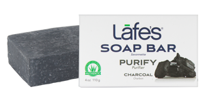 
            
                Load image into Gallery viewer, NEW Lafe&amp;#39;s Handcrafted Cold Pressed Bar Soap - Activated Charcoal
            
        