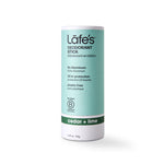 FRONT of Lafe's Paper Barrel Deodorant Stick Cedar & Aloe